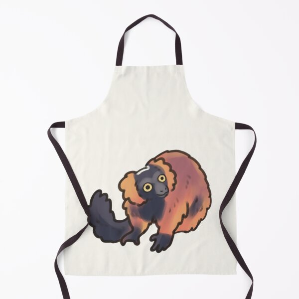 Item preview, Red Ruffed lemur drawing designed and sold by Artofmayara.
