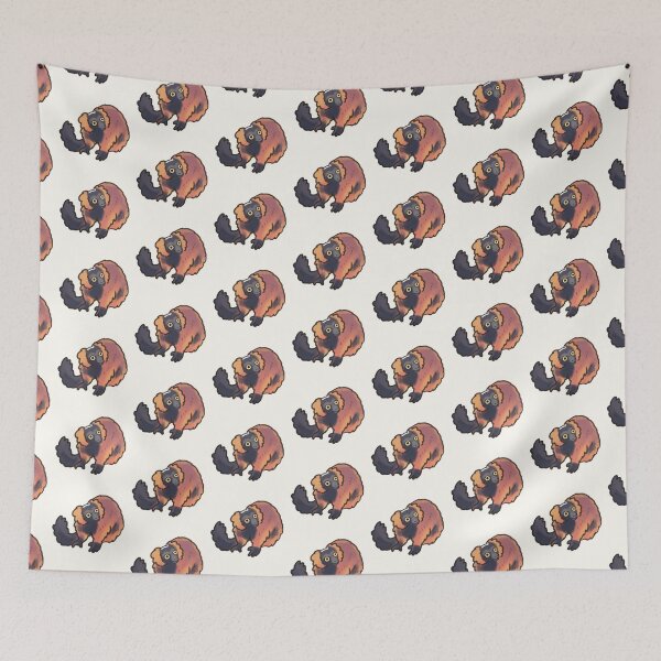 Item preview, Red Ruffed lemur drawing  designed and sold by Artofmayara.