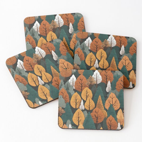 Item preview, Autumn trees design designed and sold by Knowvhere.