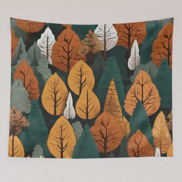 Item preview, Autumn trees design designed and sold by Knowvhere.