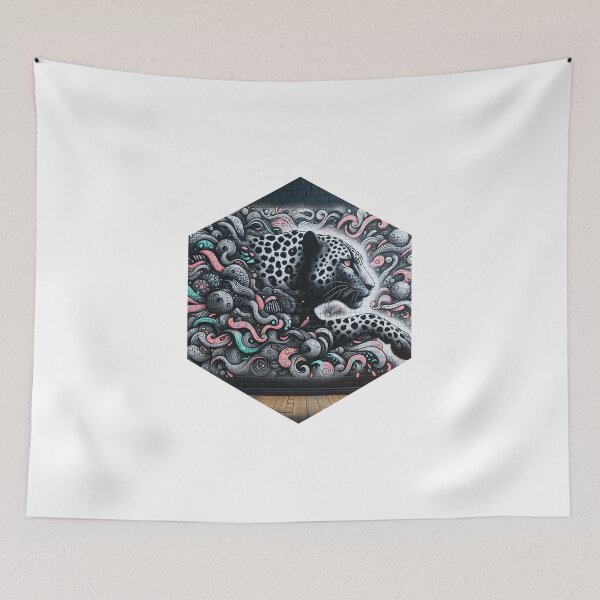 Item preview, Graffiti Leopard designed and sold by AbsoluteA.