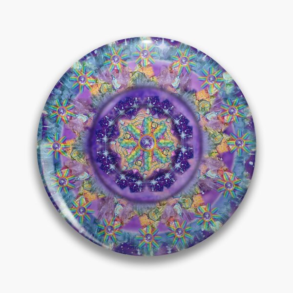 Item preview, HEALING - Vibrational Crystal Energy Mandala -Soul Dimensions designed and sold by Julie Stuart.
