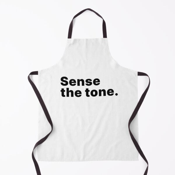 Item preview, Sense the tone | Funny text-only design designed and sold by ThingsOnTees.