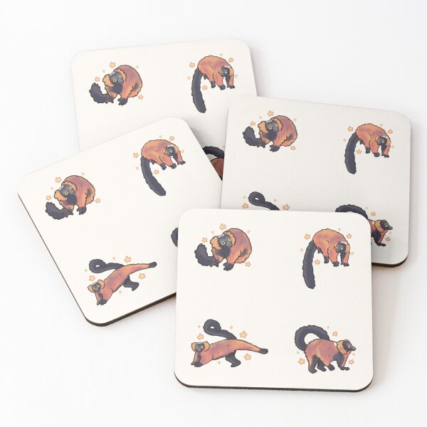 Item preview, Red ruffed lemur pack  designed and sold by Artofmayara.