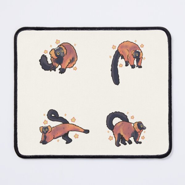 Item preview, Red ruffed lemur pack  designed and sold by Artofmayara.