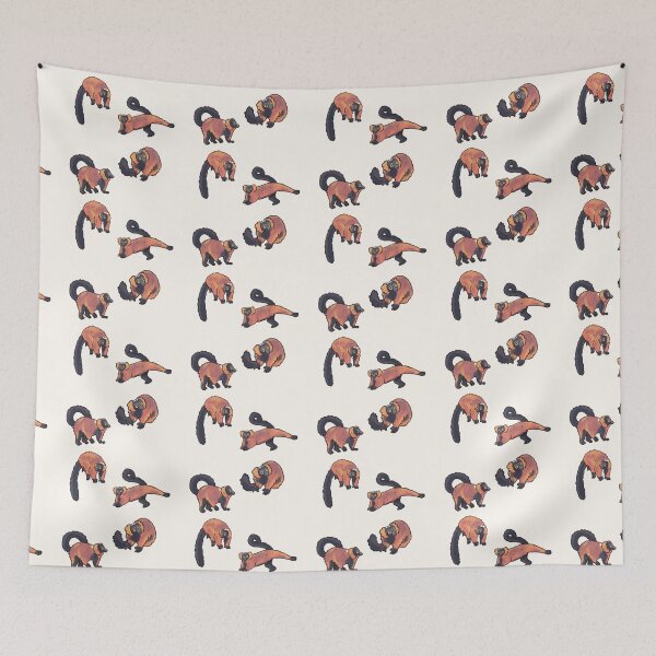 Item preview, Red ruffed lemur pack  designed and sold by Artofmayara.