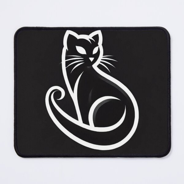Item preview, Black cat for scary theme designed and sold by totsapon14.