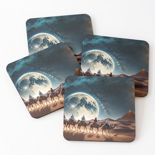 Item preview, The Scenery of Merchants in Desert designed and sold by Pim-Crystal.