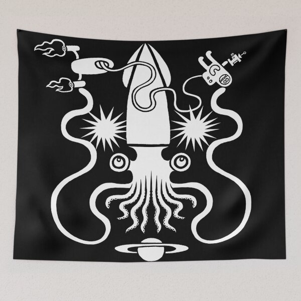 Item preview, Gargantuan Space Squid Danger Imminent designed and sold by TehStr4ngeOnes.