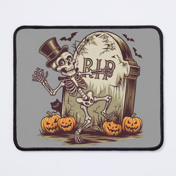 Item preview, Dancing Skeleton with Gravestone designed and sold by zarshirts.