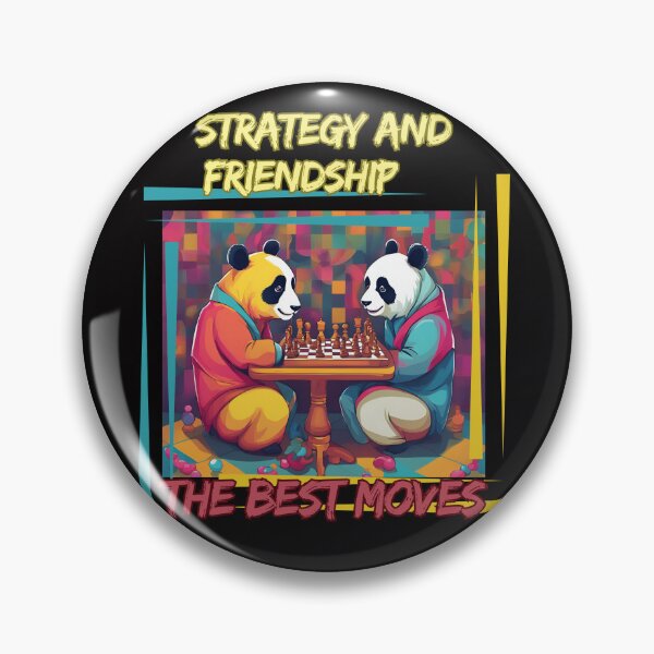 Item preview, Pandas Chess Strategy Game designed and sold by Design_Your_Day.