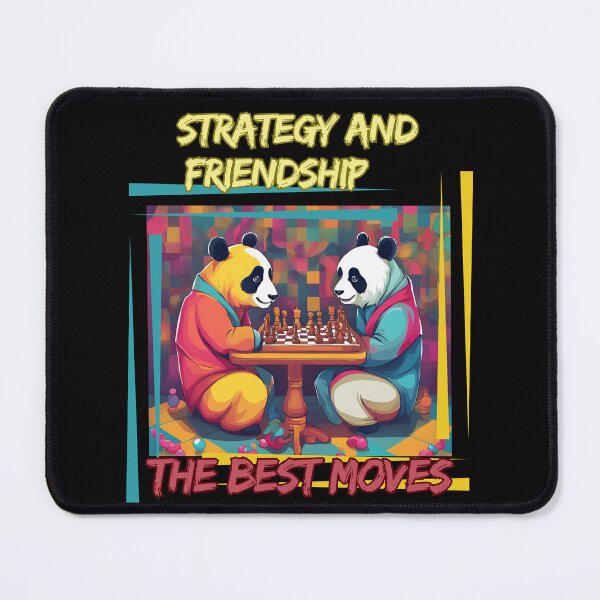 Item preview, Pandas Chess Strategy Game designed and sold by Design_Your_Day.