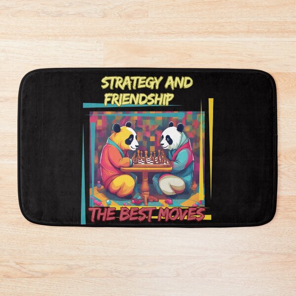 Item preview, Pandas Chess Strategy Game designed and sold by Design_Your_Day.