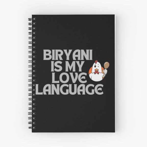 Item preview, Biryani is my love language  designed and sold by DreamBigShirts.