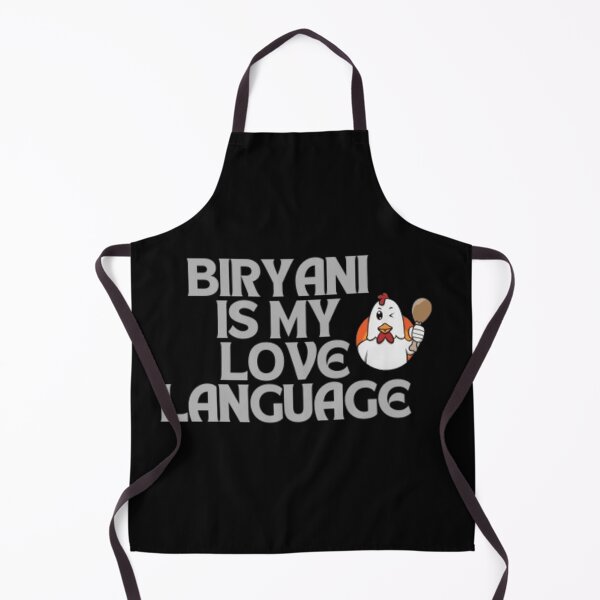 Item preview, Biryani is my love language designed and sold by DreamBigShirts.