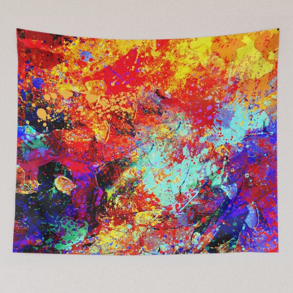 Item preview, Abstract Expression_ Mixed media painting designed and sold by SamirArt.