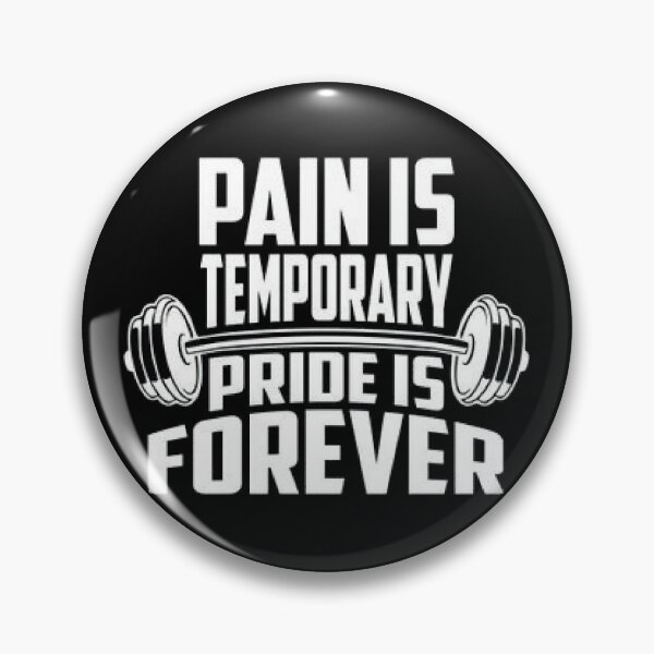 Item preview, Pain and Pride | Temporary and Forever designed and sold by CadDesignerr.