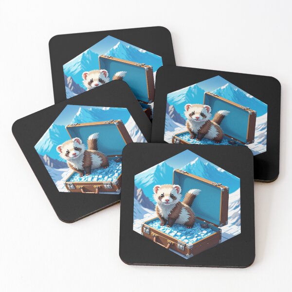 Item preview, Bizarre Ferret Counts designed and sold by AbsoluteA.