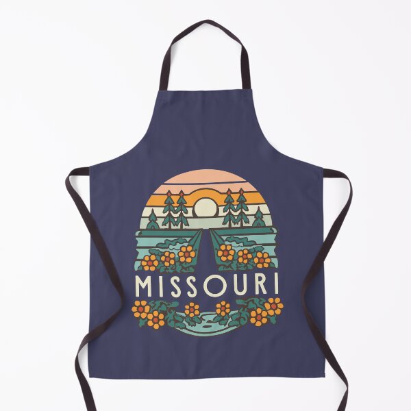 Item preview, Missouri - Vintage Sunset - Colorful Illustration designed and sold by Amazing States of America.