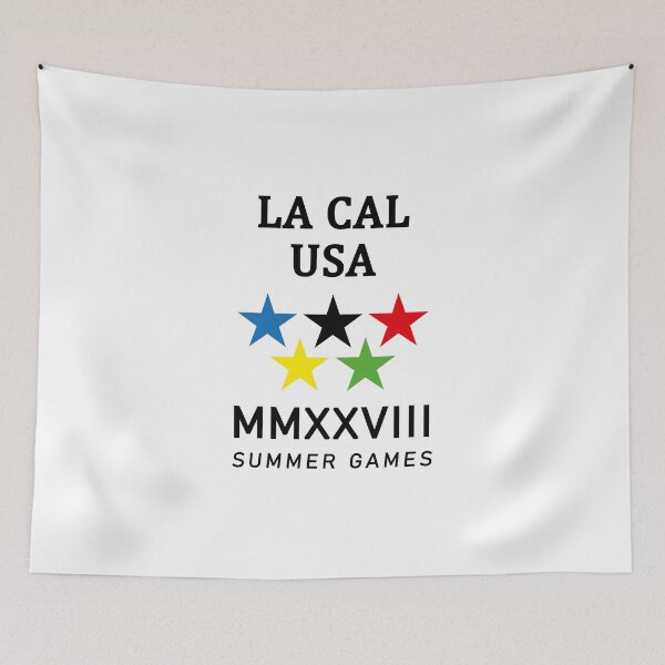 Item preview, Los Angeles USA California Summer Games Athletics Stars Stripes designed and sold by PB Mary.
