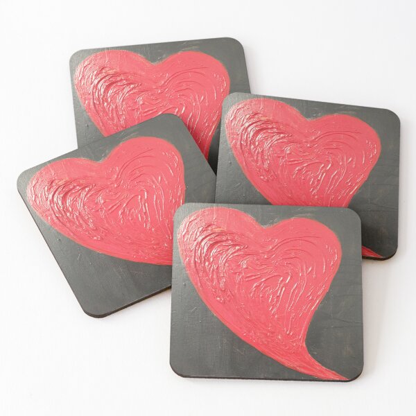 Item preview, Acrylic painting "Heart in Red" designed and sold by IreneSchlik.
