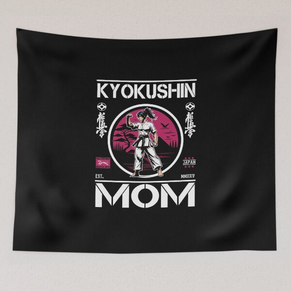 Item preview, Kyokushin Mom - Cool karate design for the martial arts mom designed and sold by RetroMaritalArt.