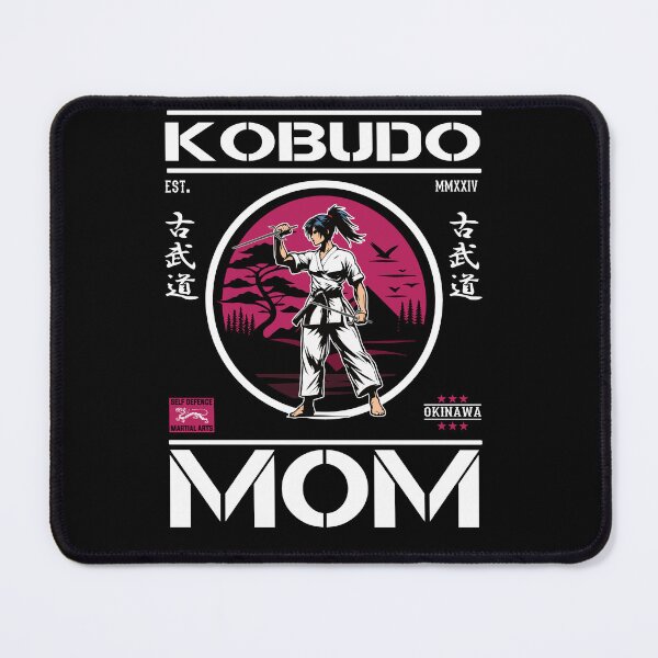 Item preview, Kobudo Mom - Cool martial arts design for the Kobudo mom designed and sold by RetroMaritalArt.