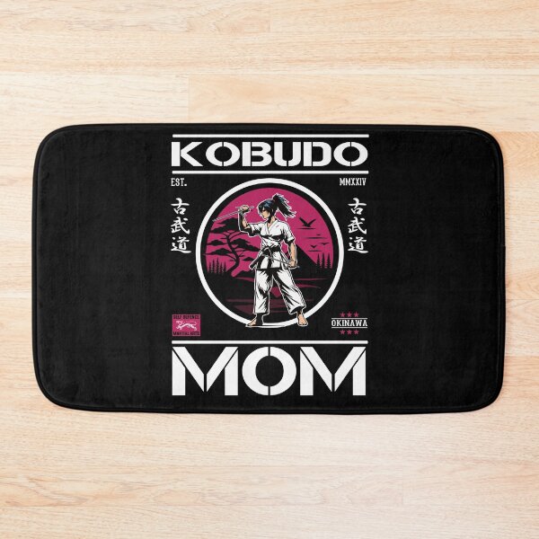 Item preview, Kobudo Mom - Cool martial arts design for the Kobudo mom designed and sold by RetroMaritalArt.