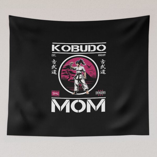 Item preview, Kobudo Mom - Cool martial arts design for the Kobudo mom designed and sold by RetroMaritalArt.