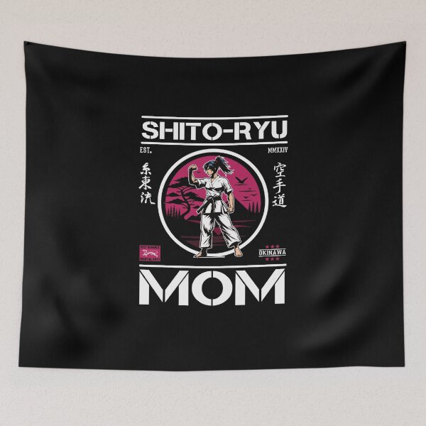 Item preview, Shito-Ryu Mom - Cool karate design for the martial arts mom designed and sold by RetroMaritalArt.