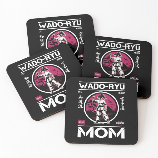 Item preview, Wado-Ryu Mom - Cool karate design for the martial arts mom designed and sold by RetroMaritalArt.