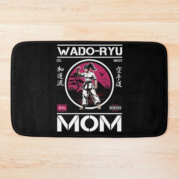 Item preview, Wado-Ryu Mom - Cool karate design for the martial arts mom designed and sold by RetroMaritalArt.