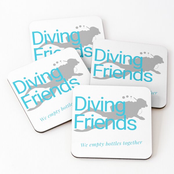 Item preview, Diving Friends - We empty bottles together designed and sold by Tom Sillen.