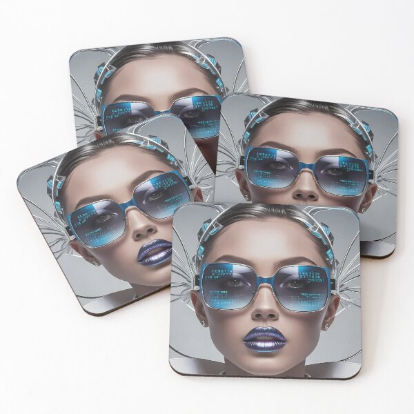 Item preview, New Nostalgia Futuristic Woman designed and sold by SparroCreative.