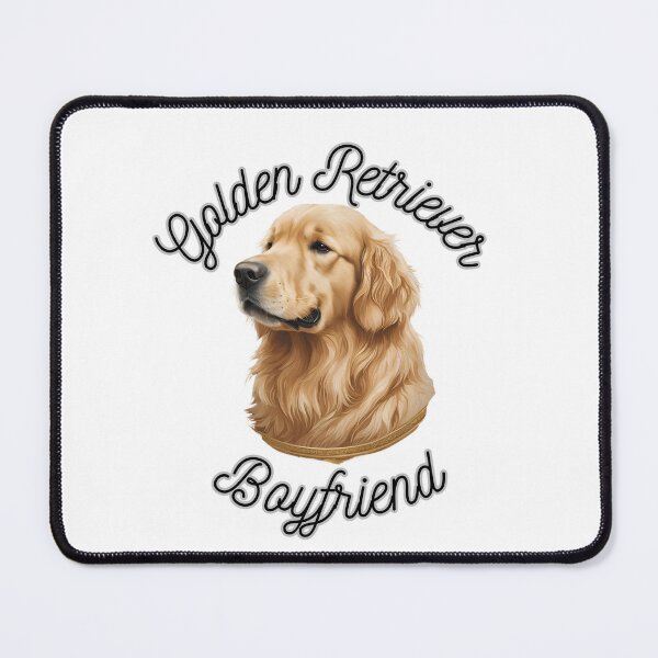 Item preview, Golden Retriever Boyfriend designed and sold by MoodFrameArt.