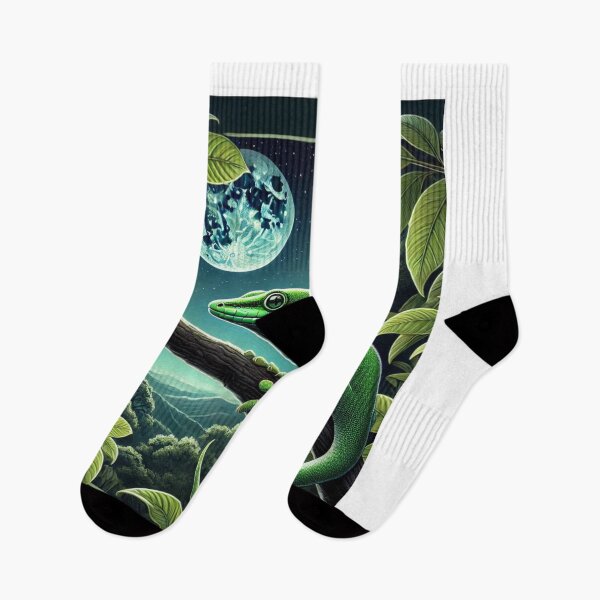 Item preview, New Zealand Green Gecko Nocturnal Beauty designed and sold by NocturnalNook.