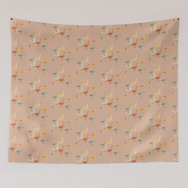 Item preview, Six Geese A-Laying Mid-Century Retro Cut-Out 6 designed and sold by taiche.