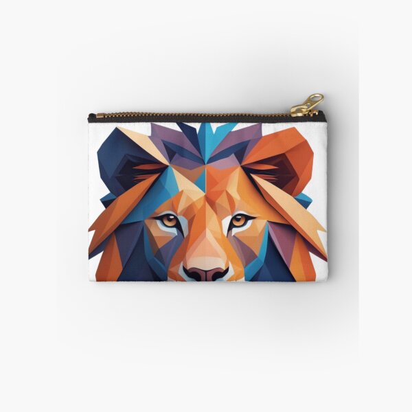 Item preview, Abstract and geometric representation of a lion's face designed and sold by jean-nicolas.