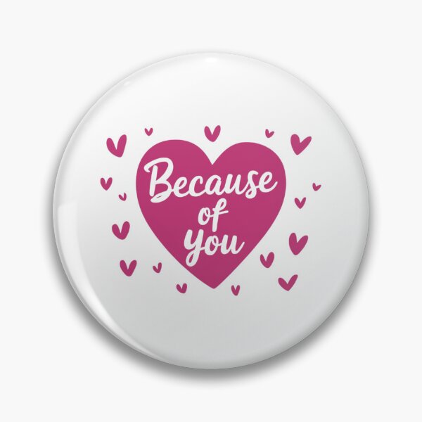 Item preview, Because Of You – A Heartfelt Tribute designed and sold by Colorful-Garden.