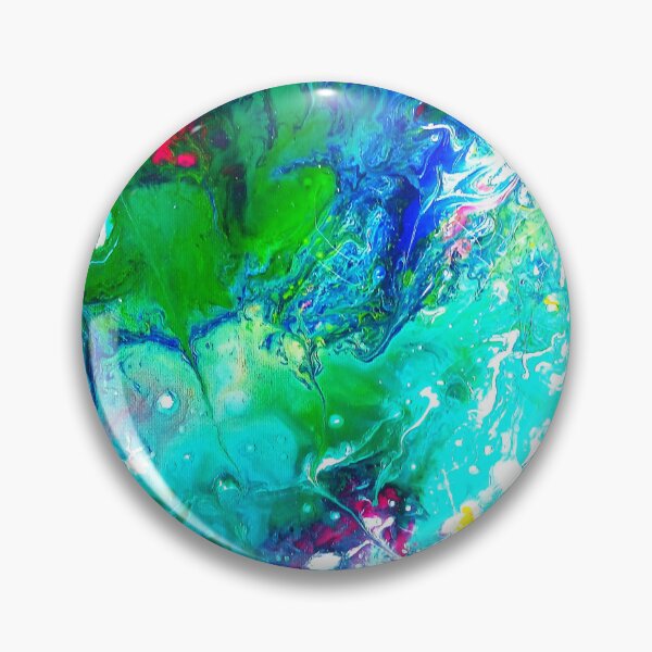 Item preview, Acrylic painting "Green Splendor" designed and sold by IreneSchlik.