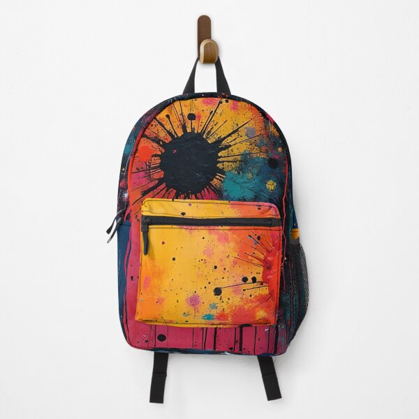 Item preview, Abstract Paint Splashes on the Wall designed and sold by OlexPrints.