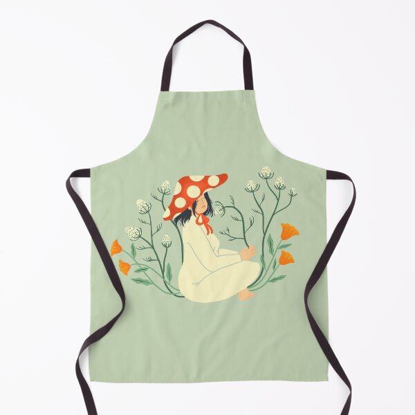 Item preview, Bucolic Mushroom Lady in the Afternoon designed and sold by Haley Schulz.