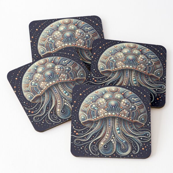 Item preview, Mesmerizing Portrayal of a Jellyfish designed and sold by purplesensation.