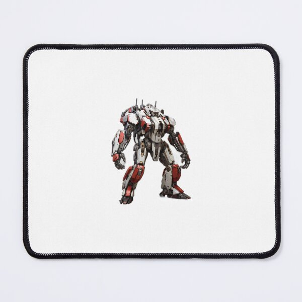 Item preview, White and Red mech designed and sold by DeransDesigns.