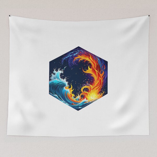 Item preview, Inferno Waves designed and sold by AbsoluteA.