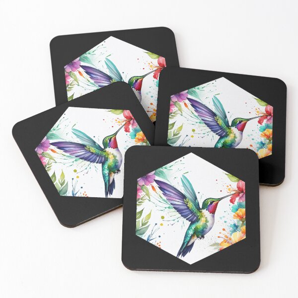 Item preview, Watercolor Hummingbird designed and sold by AbsoluteA.