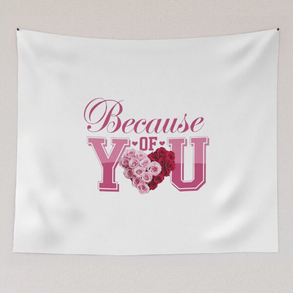 Item preview, Because Of You – A Heartfelt Tribute designed and sold by Colorful-Garden.