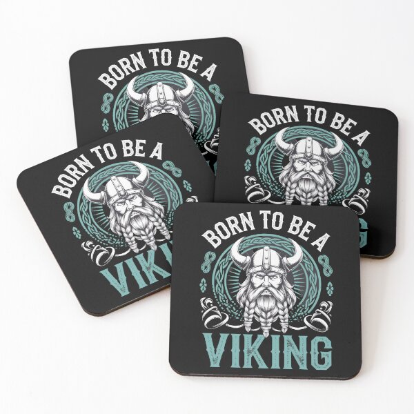 Item preview, Born to Be Viking Norse Warrior Helmet designed and sold by Hananiah Merch.
