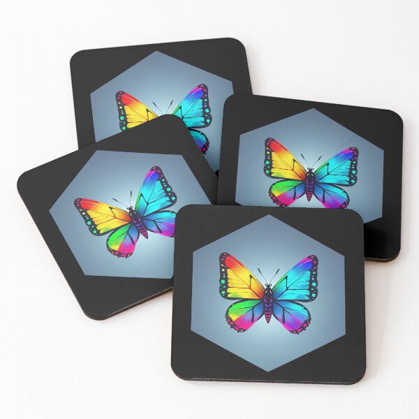 Item preview, Rainbow Butterfly designed and sold by AbsoluteA.