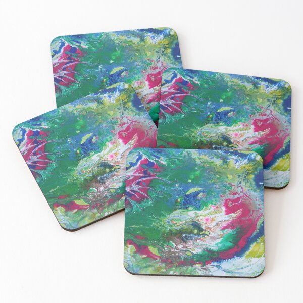 Item preview, Acrylic painting "Colorful splendor" designed and sold by IreneSchlik.